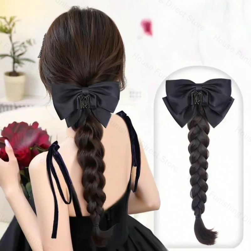 Travel Accessories New - NEW Claw Clip Bow Wig Ponytail