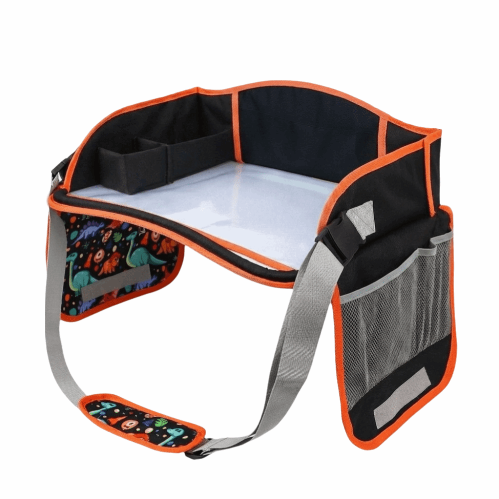Car Seat Travel Bag - Portable Car Seat Writing Tray Foldable