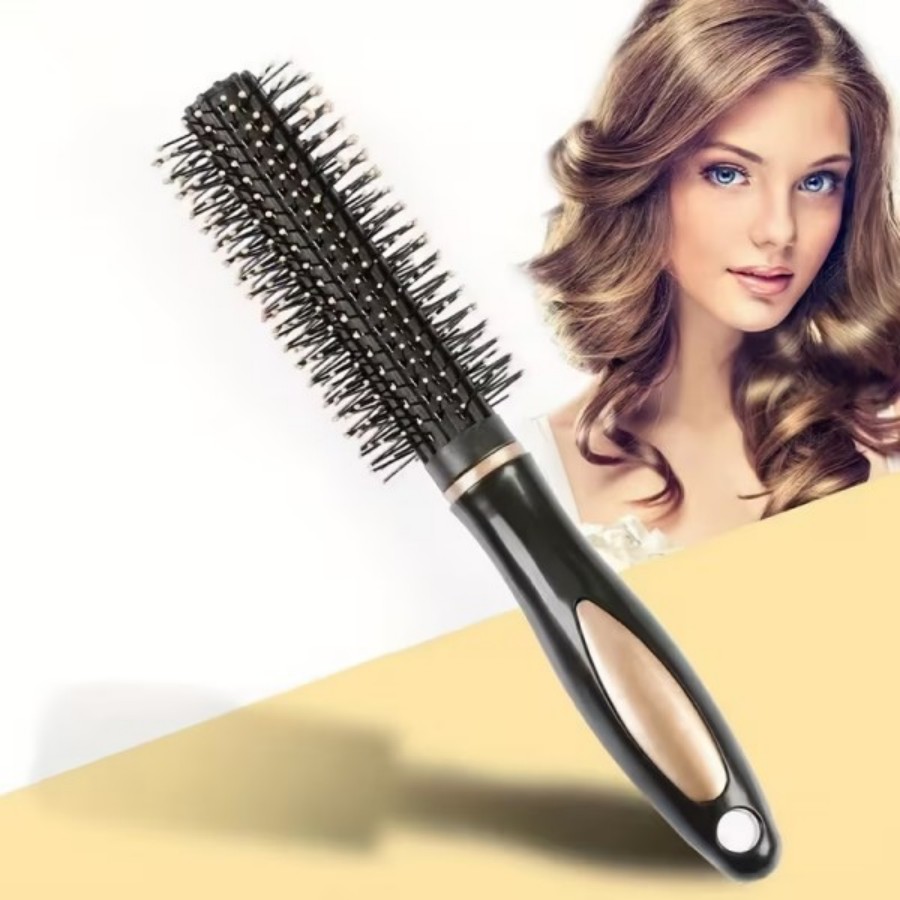 Travel Accessories Gift Set - Black Portable Hair Comb Brush Set