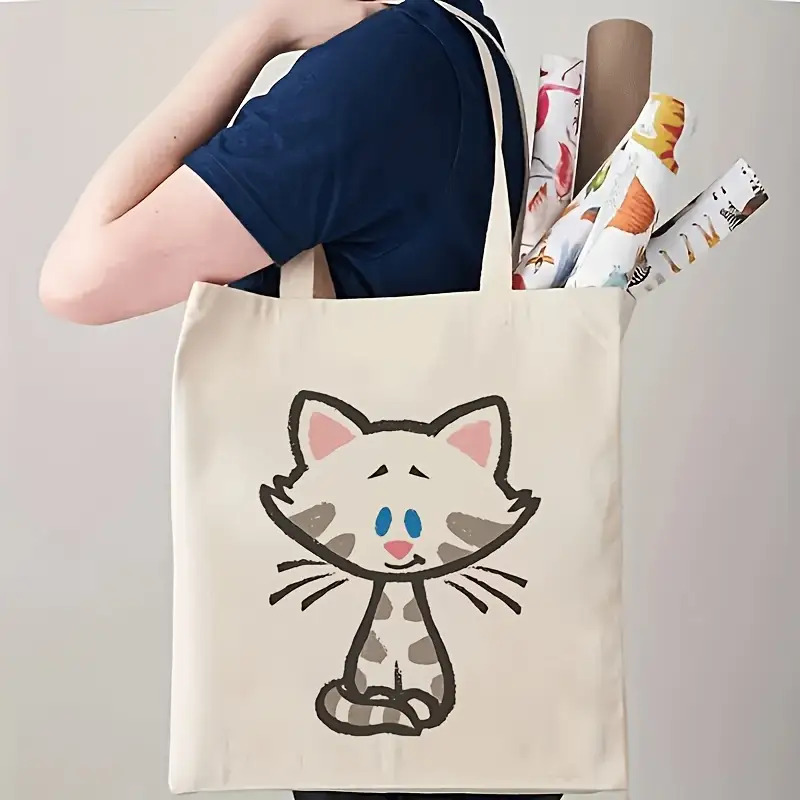 Travel Accessories Designer - 1 Piece Single-Sided Large-Capacity Foldable Tote