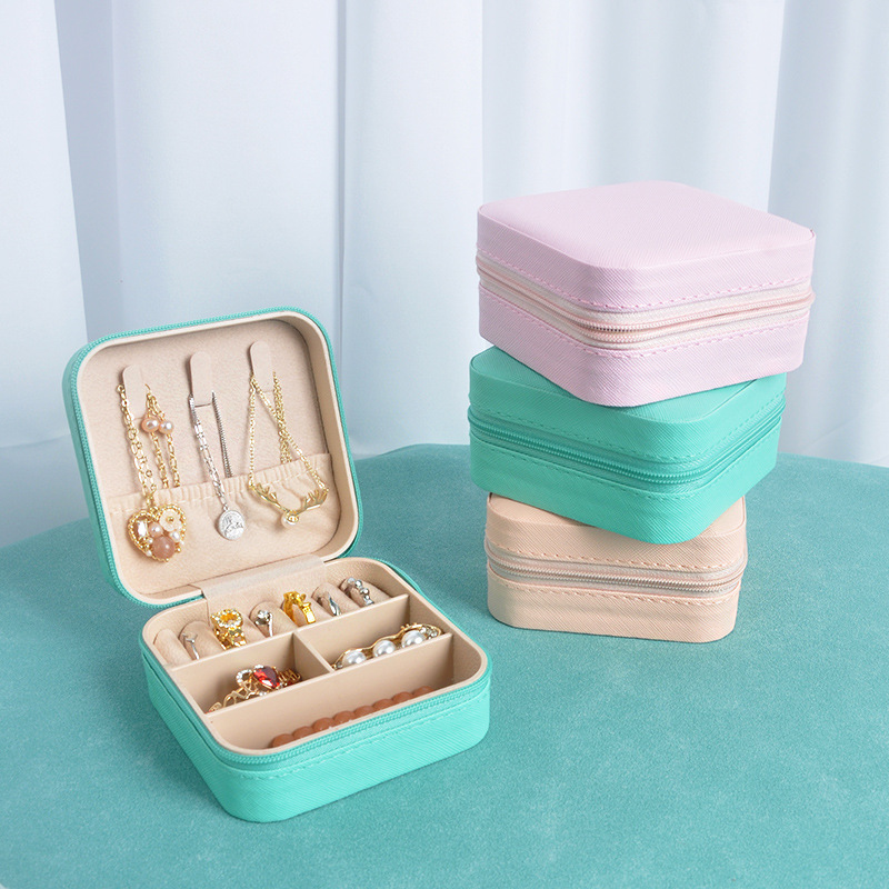 Accessories Travel Jewelry Box - Colorful Simple Convenient Jewelry Storage Box