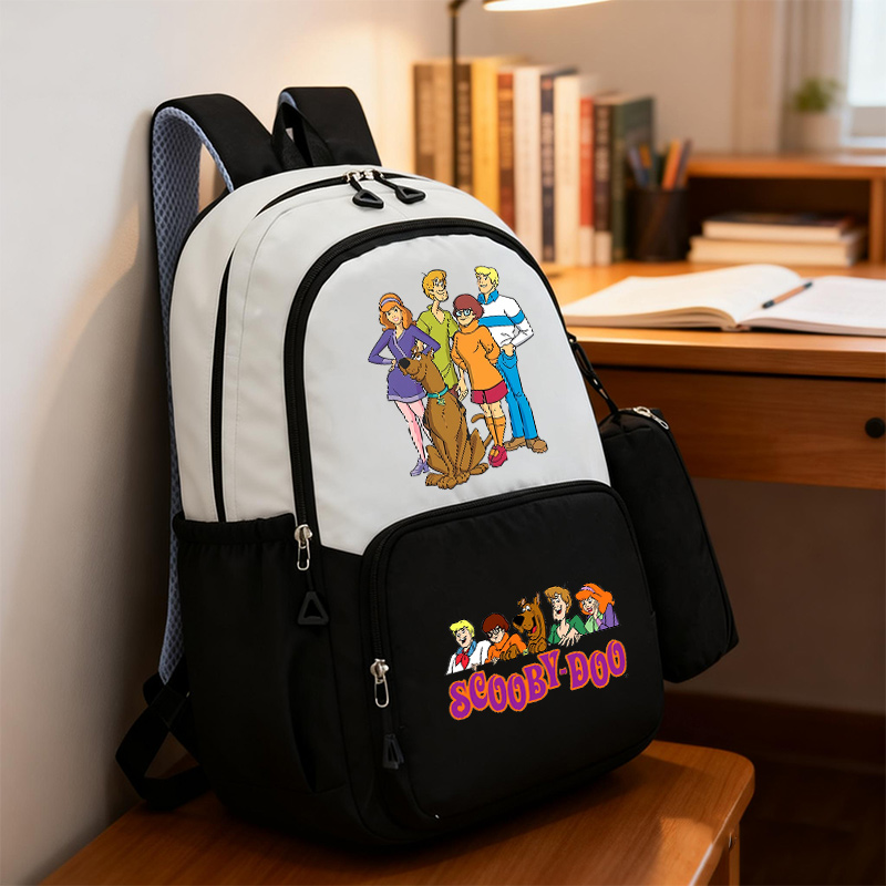 Travel Accessories New - Scooby Doo Schoolbag Large Capacity Casual