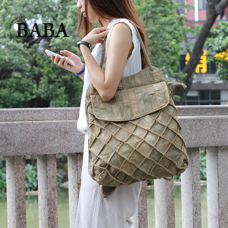 Travel Accessories Holder - New European/American Backpack Women Multifunctional Large