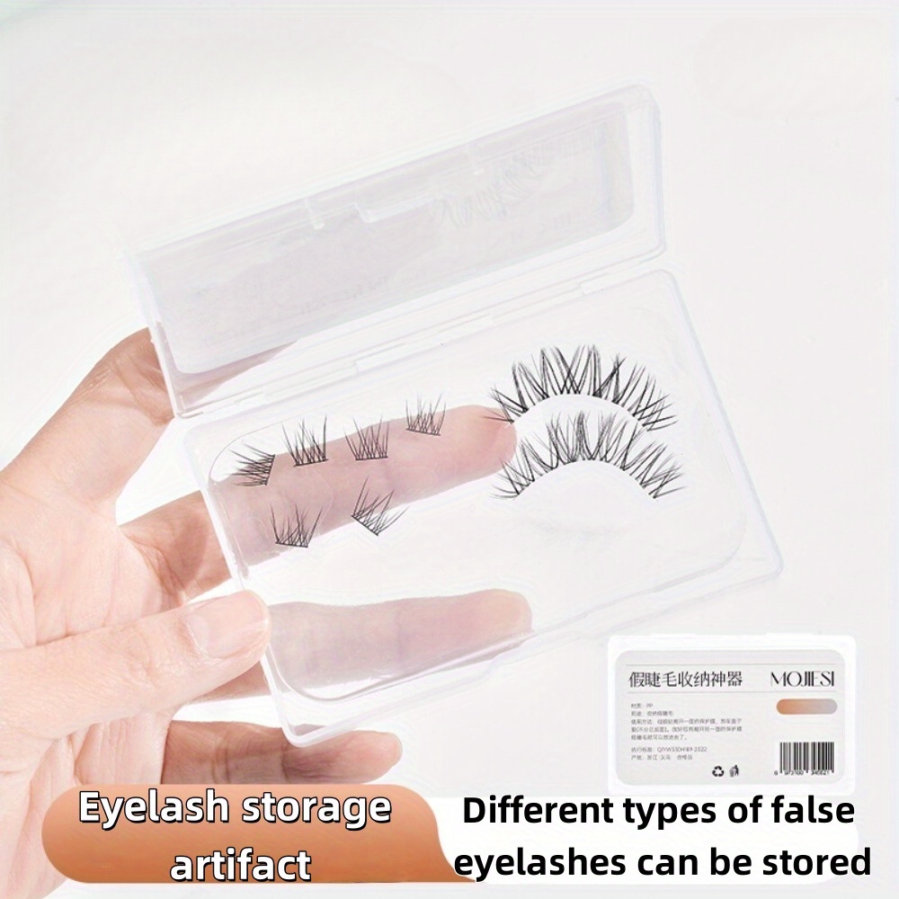 Travel Accessories Holder - Portable False Eyelashes Storage Box Travel