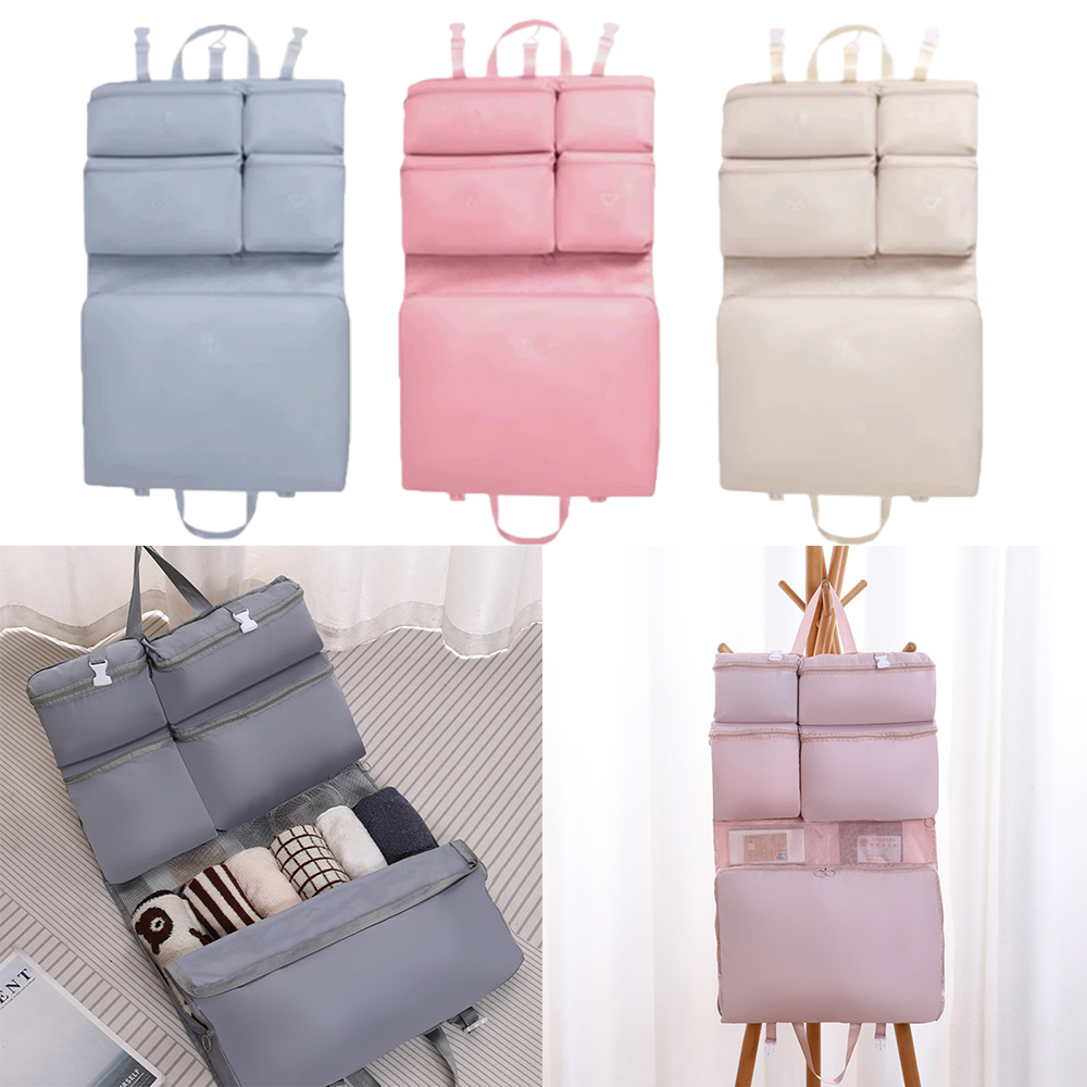 Travel Accessories Gift Set - 7-In-1 Travel Organizer Bag Set Foldable