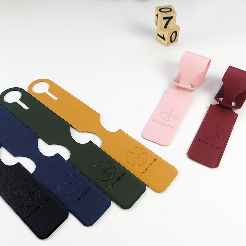 Travel Accessories Designer - Personalized Travel Luggage Tag PU Leather