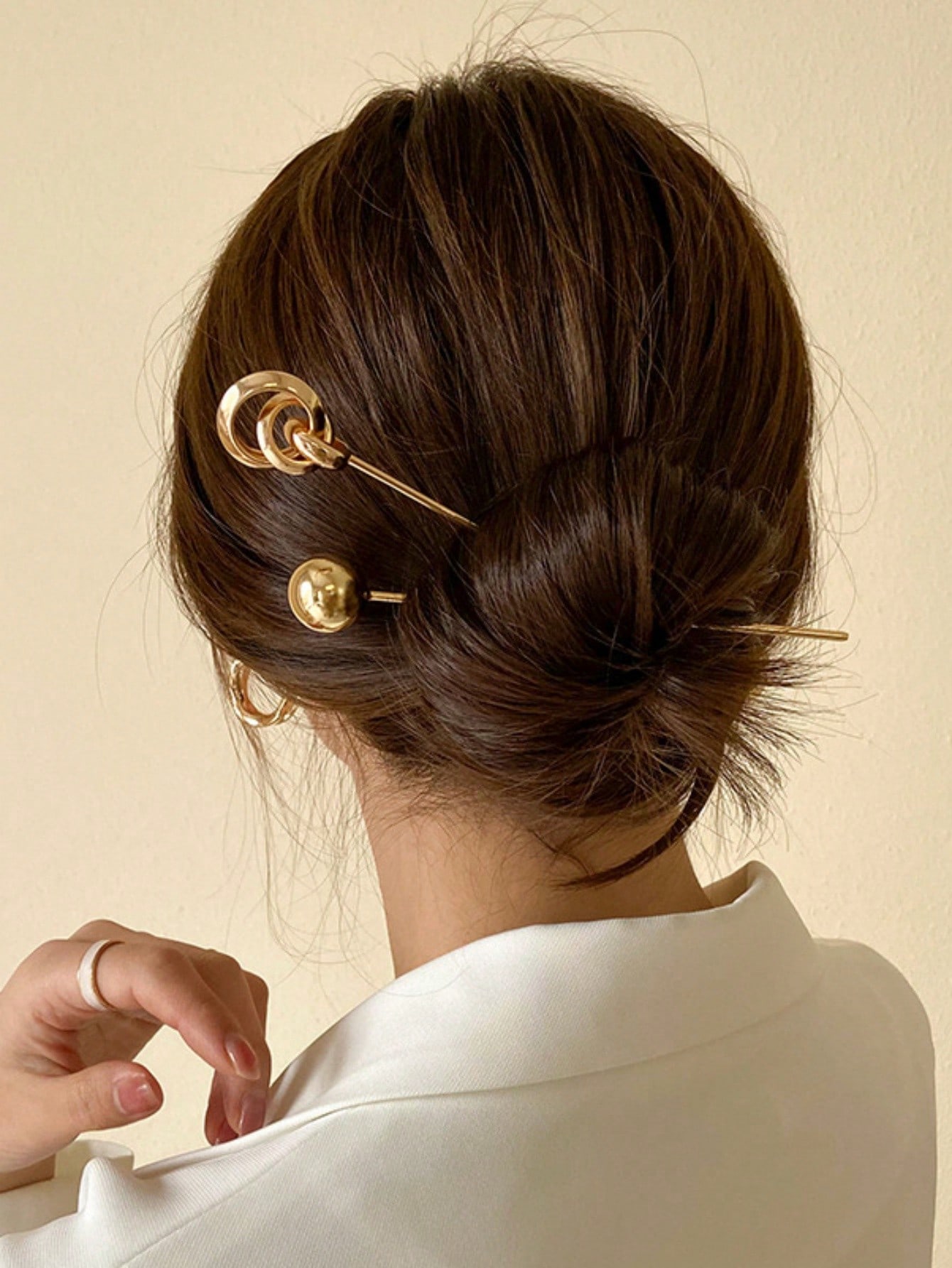 2pcs simple metal hairpin Hair - đánh giá và giá Travel Accessories Bunnings