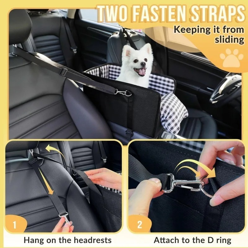 Portable Console Dog Car Seats - đánh giá và giá Car Seat Travel Bag