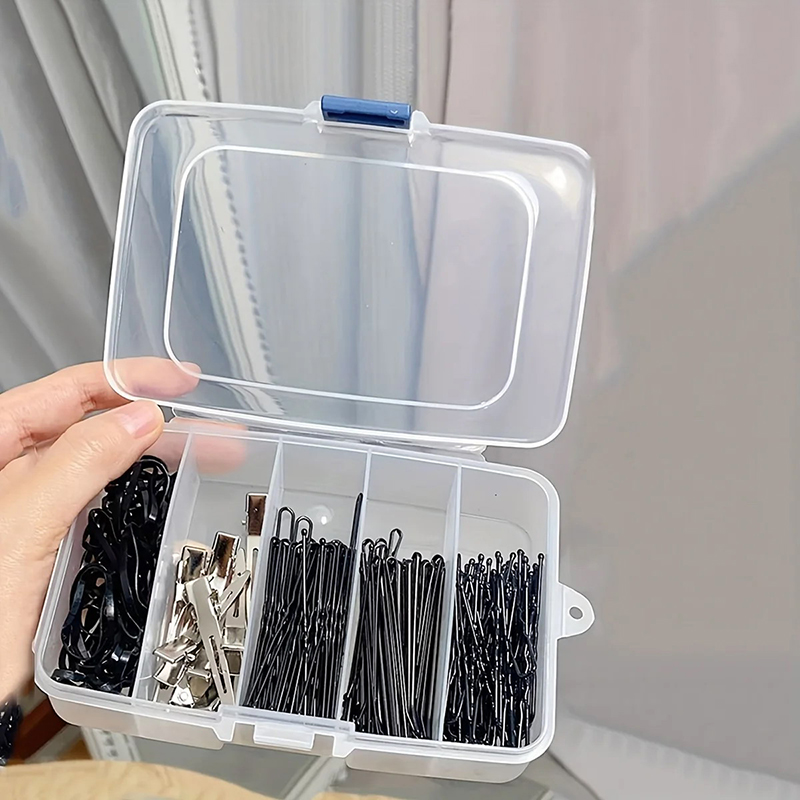 Clear 5/6-grid Portable Plasti - đánh giá và giá Accessories Travel Jewelry Box