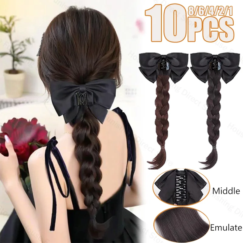NEW Claw Clip Bow Wig Ponytail - đánh giá và giá Travel Accessories New