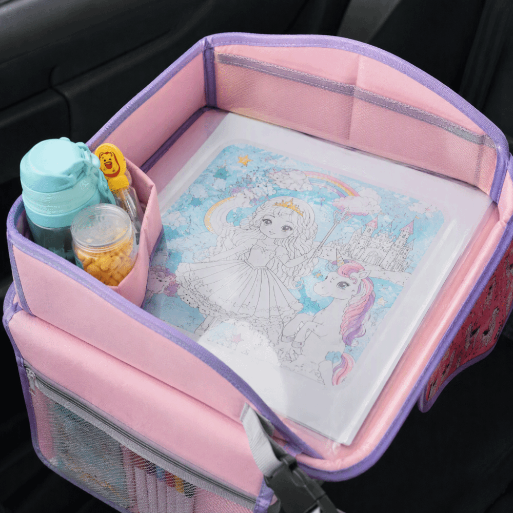 Portable Car Seat Writing Tray - đánh giá và giá Car Seat Travel Bag