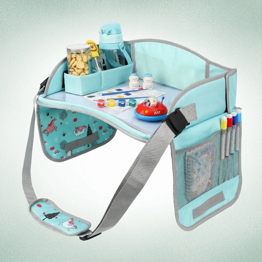 Portable Car Seat Writing Tray - đánh giá và giá Car Seat Travel Bag
