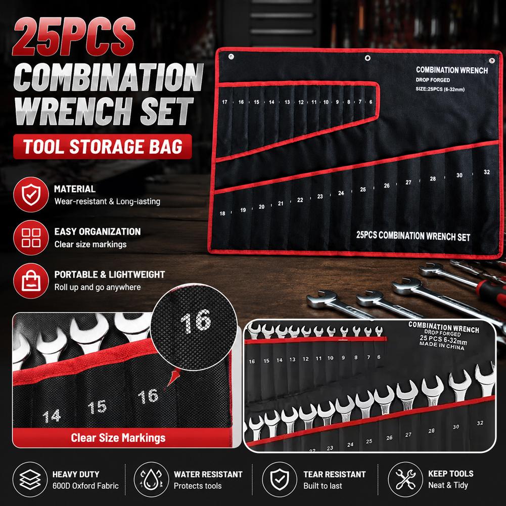 Canvas Wrench Roll Up Tool Bag - đánh giá và giá Travel Router Accessories