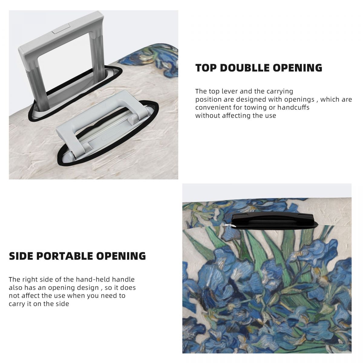 Custom Vincent Van Gogh Irises - đánh giá và giá Travel Van Accessories