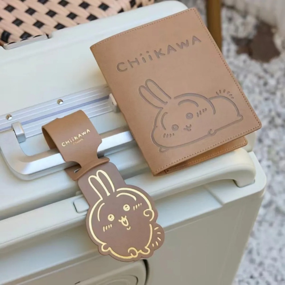 Kawaii Leather Luggage Tag Gol - đánh giá và giá Travel Accessories In Japan