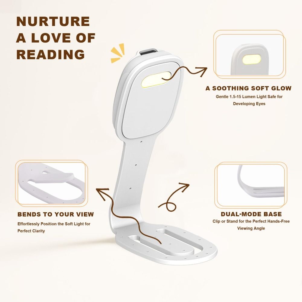 2-in-1 Clip-On Book Light with - đánh giá và giá Travel Reading Accessories