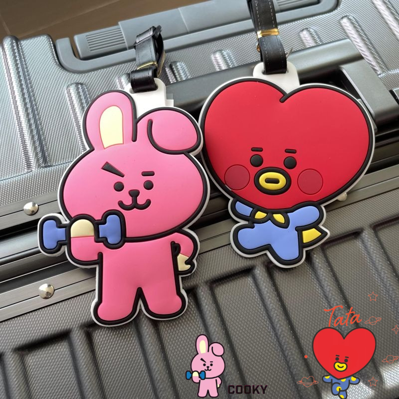 BT21 cartoon cute keychain Kaw - đánh giá và giá Travel Accessories Gift Set