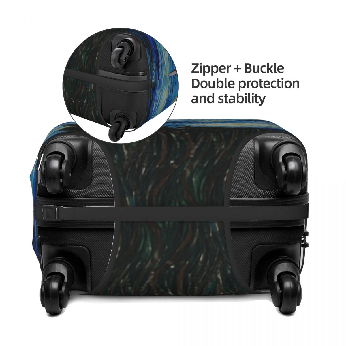 The Starry Night Luggage Cover - đánh giá và giá Travel Van Accessories