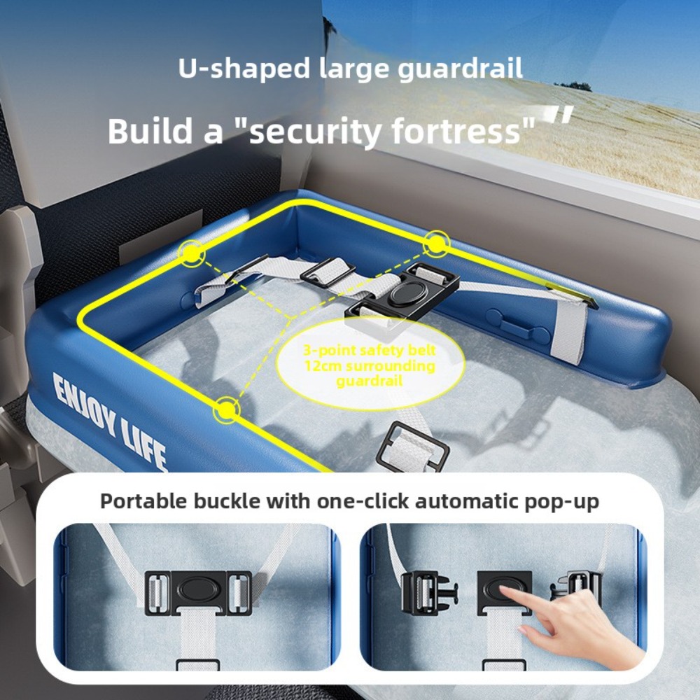 Inflatable Toddler Airplane Be - đánh giá và giá Car Seat Travel Bag