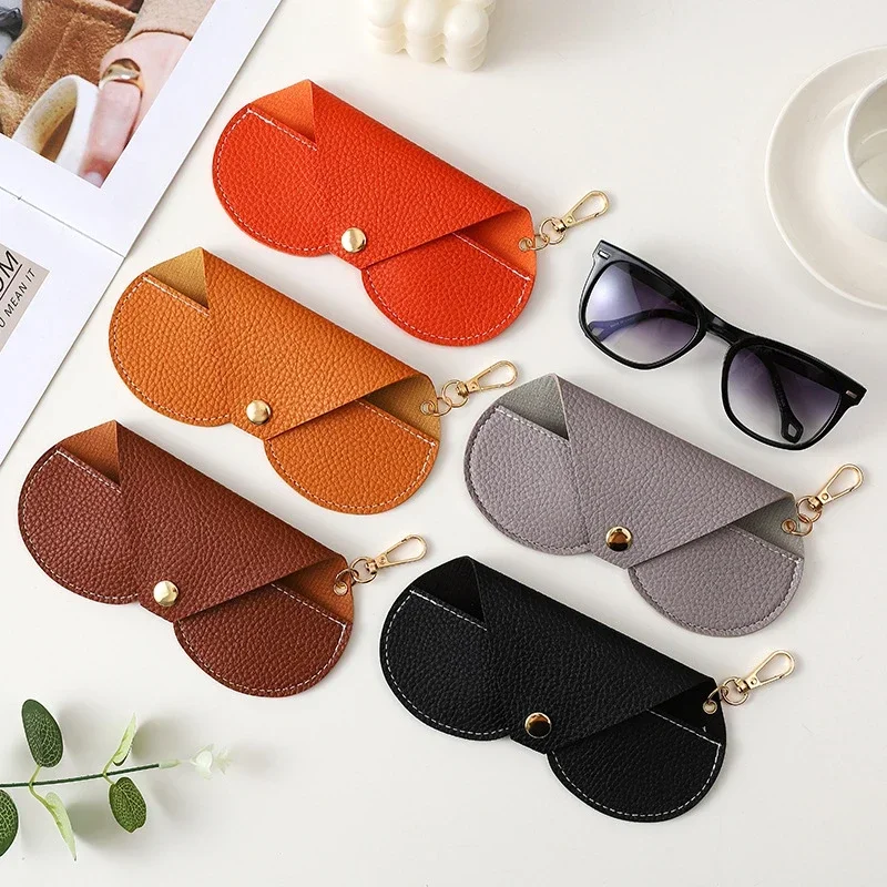 Litchi Embossed Glasses Cover  - đánh giá và giá Travel Reading Accessories