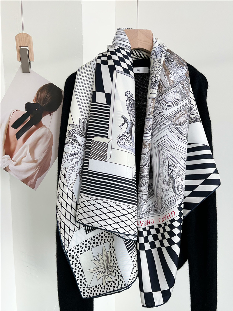 Large Silk Scarfs Brands Desig - đánh giá và giá Travel Accessories Designer