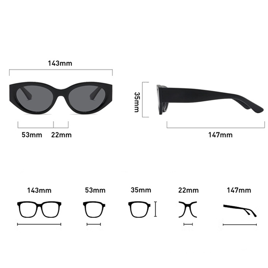 Women Men Classic Cat-Eye Pola - đánh giá và giá Travel Accessories Designer