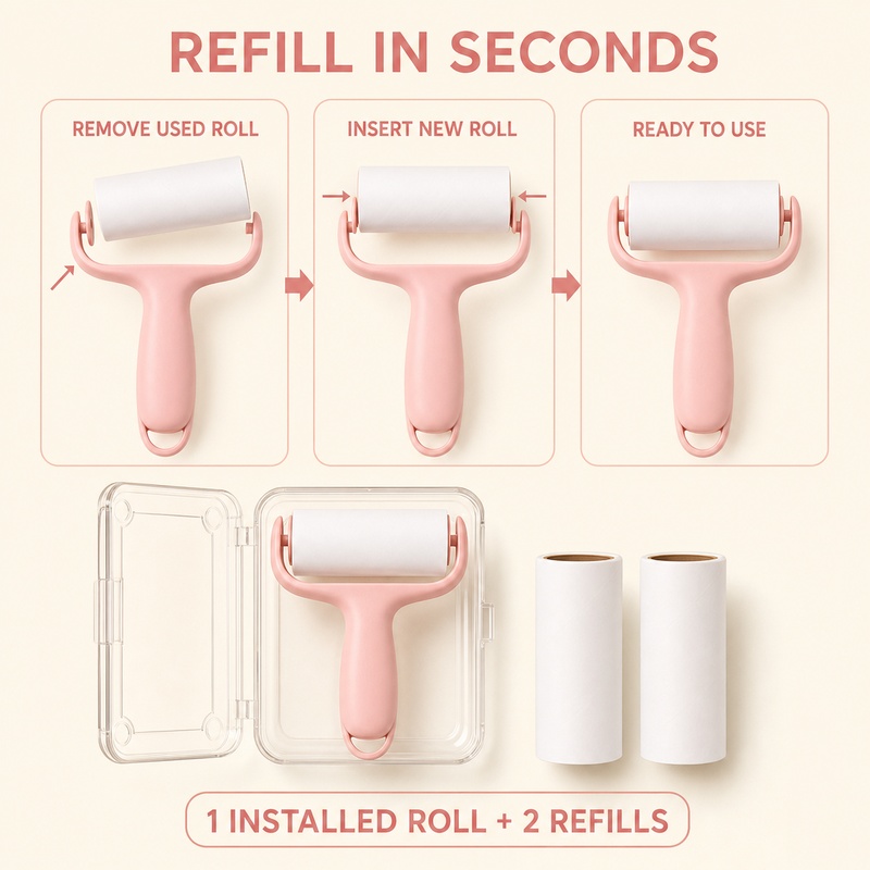 Mini Travel Lint Roller With C - đánh giá và giá Travel Router Accessories