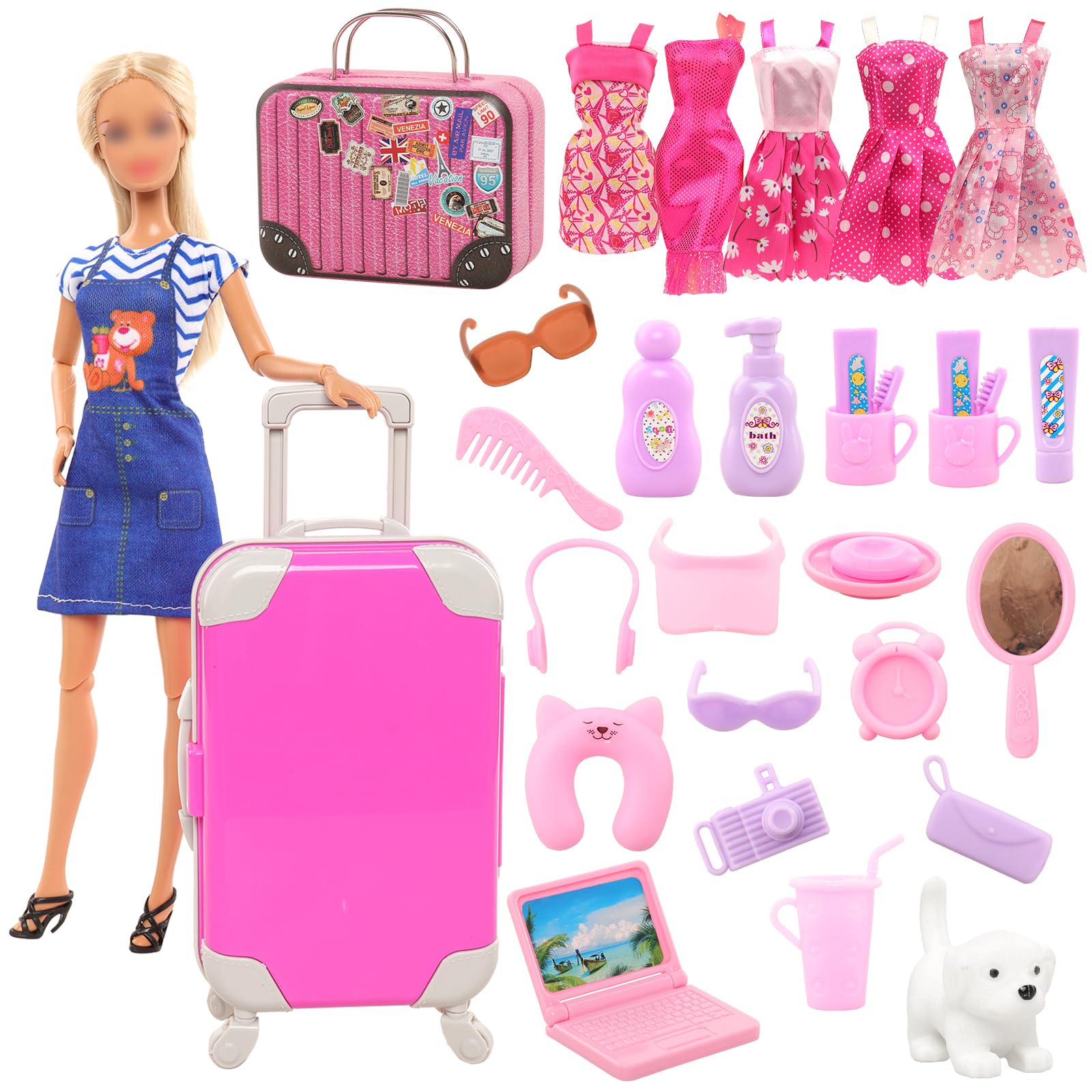 BARWA 32 Món Du Lịch Đồ Phụ Ki - đánh giá và giá Travel Accessories Kids