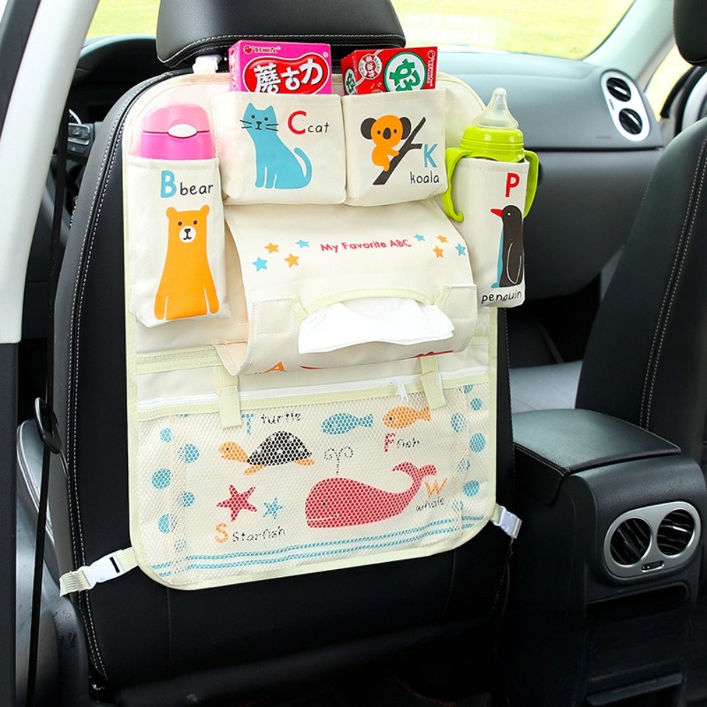 Cartoon Backseat Car Organizer - đánh giá và giá Car Seat Travel Bag