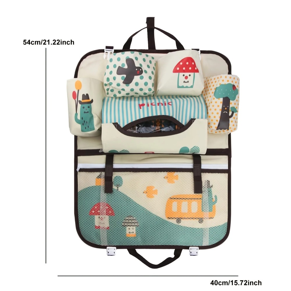 Cartoon Backseat Car Organizer - đánh giá và giá Car Seat Travel Bag