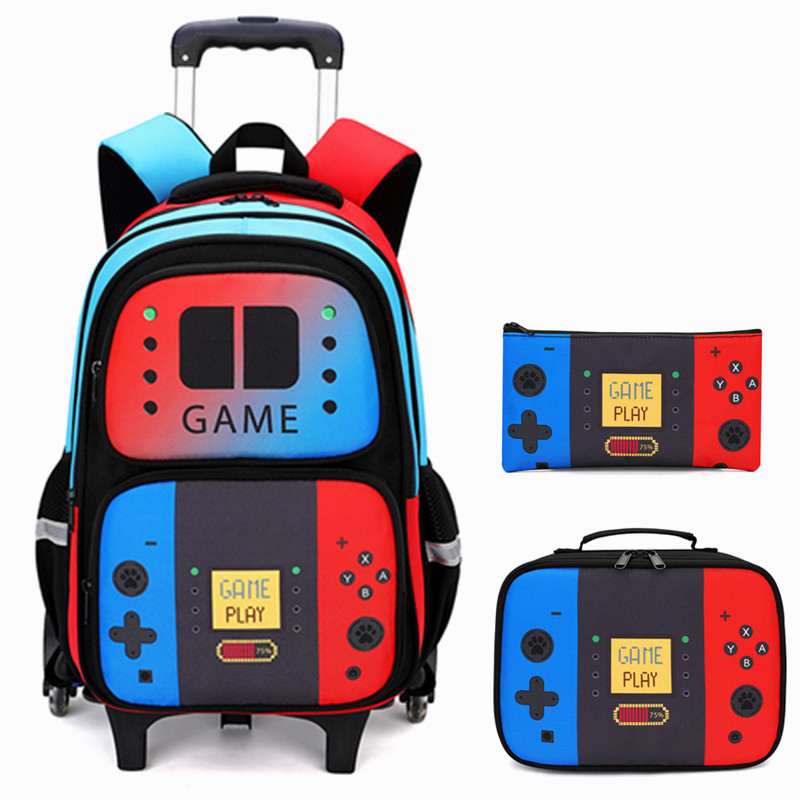 3PCS Kids Rolling Backpack for - đánh giá và giá Travel Router Accessories