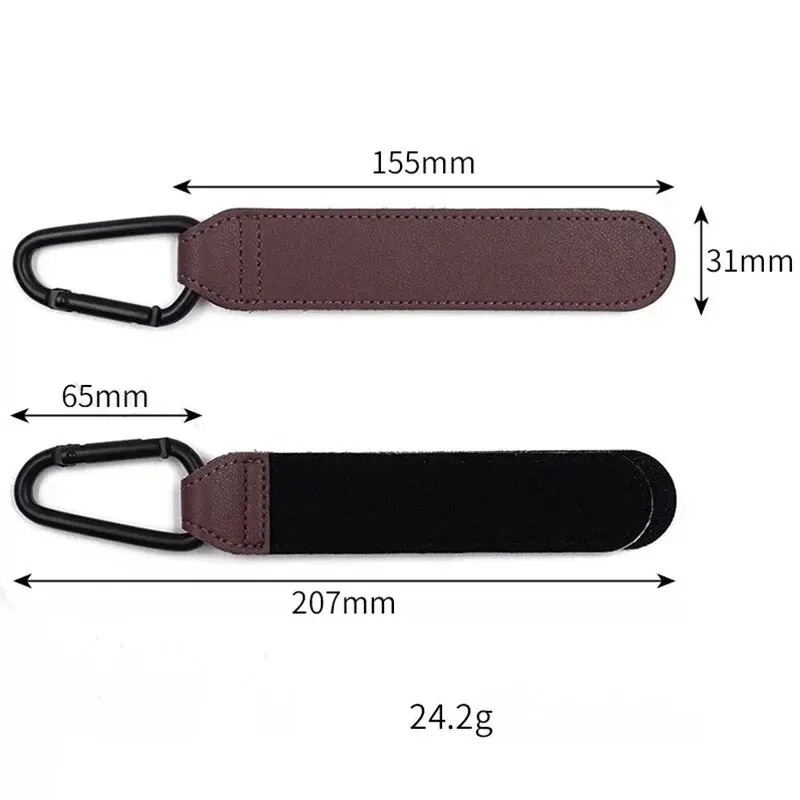 2Pcs Leather Cart Hooks Baby S - đánh giá và giá Travel Accessories With Baby