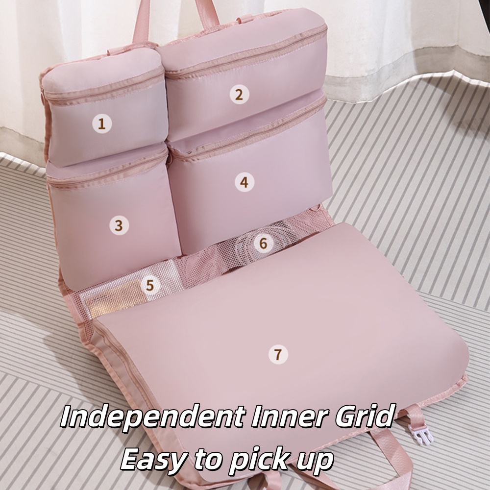 7-In-1 Travel Organizer Bag Se - đánh giá và giá Travel Accessories Gift Set