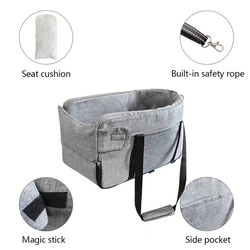 Dog Car Seat Bed Car Central D - đánh giá và giá Car Seat Travel Bag