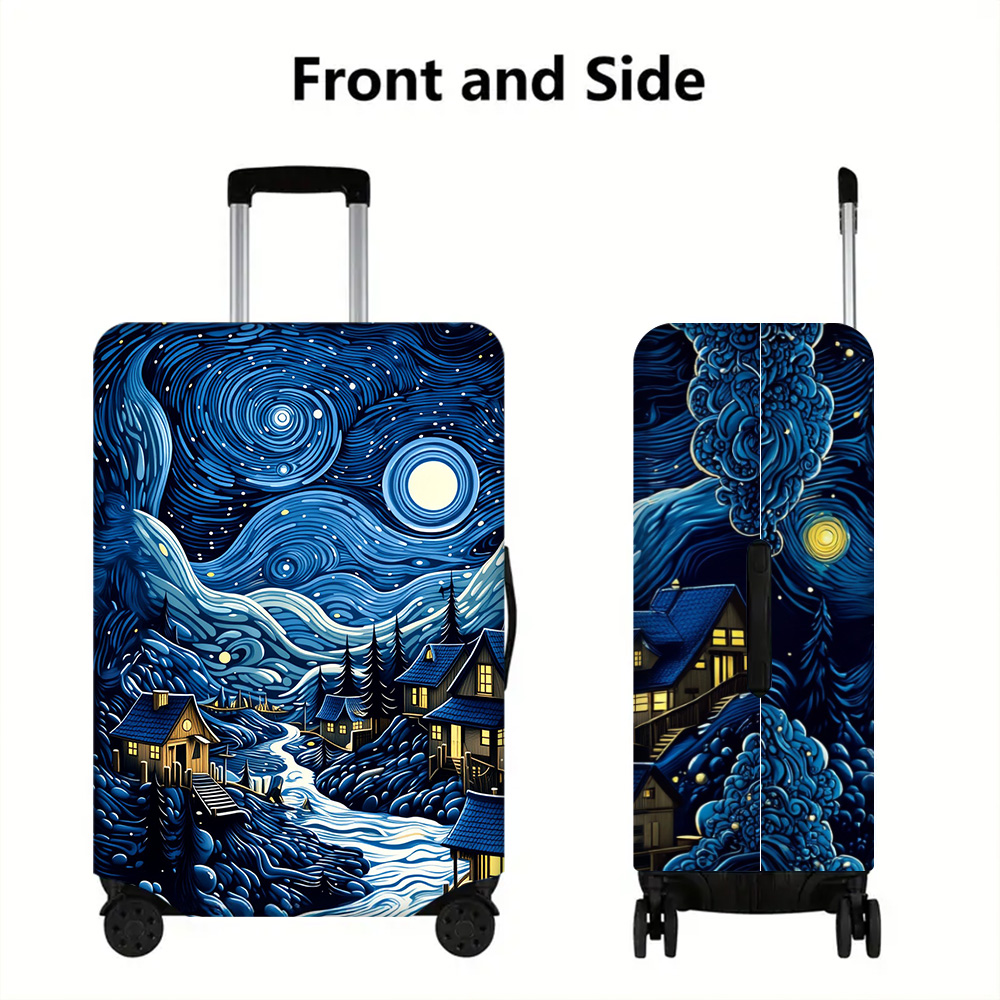 1PC Van Gogh-style printed lug - đánh giá và giá Travel Van Accessories