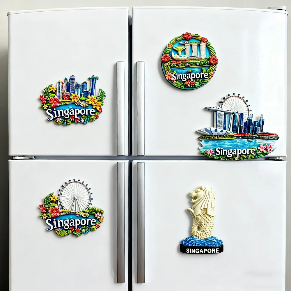 1PC Singapore Fridge Magnets,  - đánh giá và giá Travel Accessories Singapore